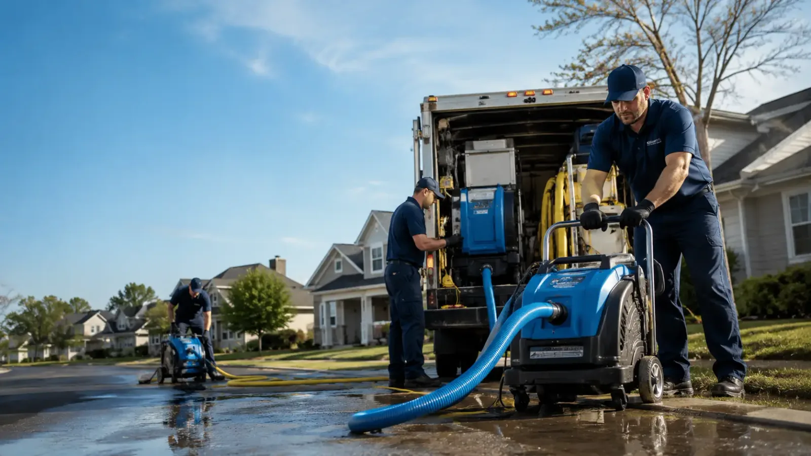 Flood Damage Cleanup in Peru, ME